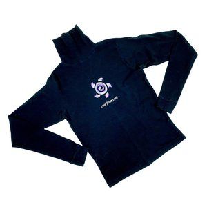 American Apparel Cool Finds Cool Black Turtleneck - Size Large